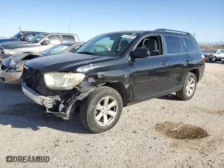 2009 Toyota Highlander with VIN JTEDS41A992084035, listed as a Copart auction lot 47575625 with 105,939 mi miles and Salvage Title. Bid and sale history available at carsss.com. Image 1.