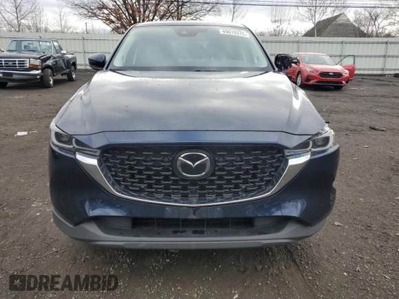2022 Mazda CX-5 2.5 S Premium Package with VIN JM3KFBDM8N1523940, listed as a Copart auction lot 49619375 with 47,625 mi miles and Salvage Title. Bid and sale history available at carsss.com. Image 5.