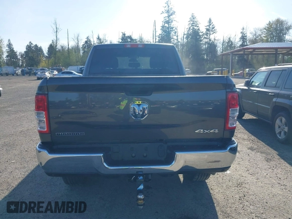 2022 Ram 2500 Big Horn with VIN 3C6UR5DL3NG341007, listed as a IAAI auction lot 41878281 with 18,277 mi miles. Bid and sale history available at carsss.com. Image 17.