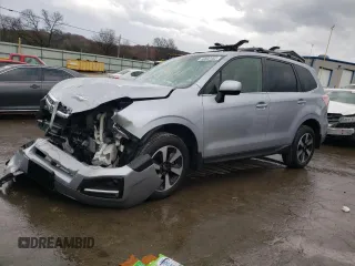 2017 Subaru Forester Limited with VIN JF2SJAJC0HH475862, listed as a Copart auction lot 68502462 with 48,315 mi miles. Bid and sale history available at carsss.com. Image 1.
