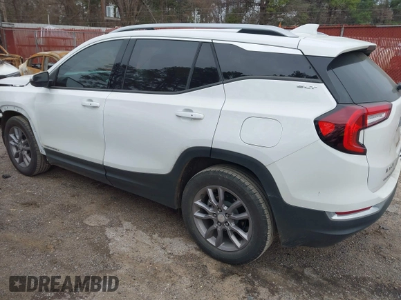 2023 GMC Terrain SLT with VIN 3GKALPEG4PL220060, listed as a IAAI auction lot 41586206 with 20,795 mi miles and . Bid and sale history available at DreamBid. Image 3.