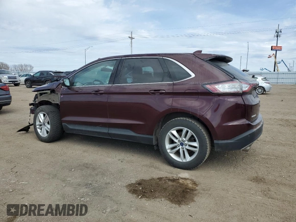 2018 Ford Edge SEL with VIN 2FMPK3J98JBB73476, listed as a Copart auction lot 50545465 with 114,815 mi miles and Salvage Title. Bid and sale history available at carsss.com. Image 2.