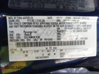 2012 Ford Focus Titanium с VIN 1FAHP3N29CL120317, выставлен на аукционе IAAI как лот 42368042 с пробегом 291 265 миль миль и . История ставок и продаж доступна на DreamBid. Изображение 9.