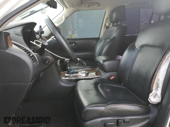 2018 Nissan Armada Platinum with VIN JN8AY2NF5J9332619, listed as a Copart auction lot 86775504 with 93,510 mi miles and Salvage Title. Bid and sale history available at carsss.com. Image 7.