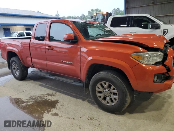 2016 Toyota Tacoma SR with VIN 5TFRX5GN3GX071325, listed as a Copart auction lot 53817625 with 194,057 mi miles and Salvage title. Bid and sale history available at DreamBid. Image 4.