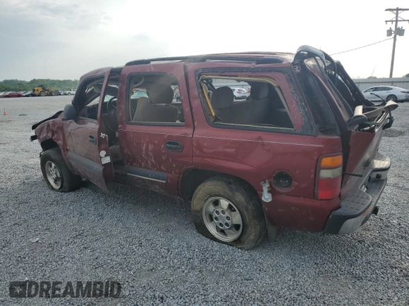 2002 Chevrolet Tahoe LS z VIN 1GNEC13Z92R175303, wystawiony jako Copart lot #54008725 z przebiegiem Nie podano mil oraz Szkoda całkowita • Salvage title. Historia ofert i sprzedaży dostępna na DreamBid. Obrazek 2.
