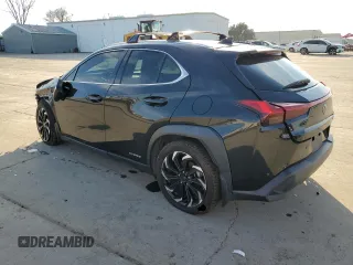 2021 Lexus UX 250h z VIN JTHX9JBH0M2054209, wystawiony jako Copart lot #45482125 z przebiegiem Nie podano mil oraz Szkoda całkowita • Salvage title. Historia ofert i sprzedaży dostępna na DreamBid. Obrazek 2.