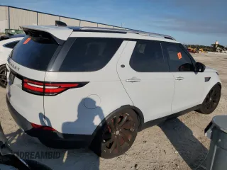 2017 Land Rover Discovery HSE Luxury with VIN SALRHBBV4HA023820, listed as a Copart auction lot 43568525 with 69,749 mi miles and Clean Title. Bid and sale history available at DreamBid. Image 3.
