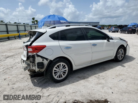 2017 Subaru Impreza Limited with VIN 4S3GTAU62H3729489, listed as a Copart auction lot 60019605 with 116,553 mi miles and Salvage title. Bid and sale history available at DreamBid. Image 3.