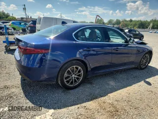 2018 Alfa Romeo Giulia with VIN ZARFAEDNXJ7564294, listed as a Copart auction lot 63896295 with 49,798 mi miles and Clean title. Bid and sale history available at DreamBid. Image 3.