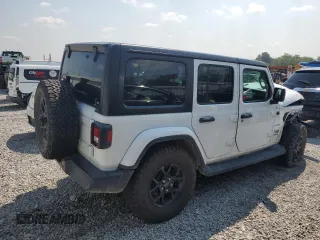 2021 Jeep Wrangler Unlimited Sahara с VIN 1C4HJXEG2MW862783, выставлен на аукционе Copart как лот 65708314 с пробегом 34 302 миль миль и На запчасти • Non repairable. История ставок и продаж доступна на DreamBid. Изображение 3.