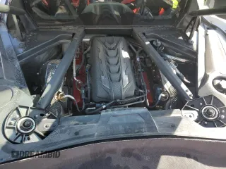 2021 Chevrolet Corvette 1LT with VIN 1G1YA2D47M5106990, listed as a Copart auction lot 46452494 with 12,665 mi miles and Salvage Title. Bid and sale history available at carsss.com. Image 11.