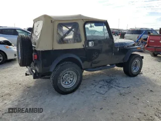 1985 Jeep CJ with VIN 1JCUM87A9FT002791, listed as a Copart auction lot 42563655 with 49,934 mi miles and Salvage Title. Bid and sale history available at carsss.com. Image 3.