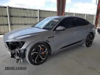 2022 Audi e-tron Sportback Premium Plus with VIN WA12AAGE0NB037794, listed as a Copart auction lot 58194185 with 17,615 mi miles and Non repairable. Bid and sale history available at DreamBid. Image 1.