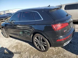 2018 Audi SQ5 Prestige with VIN WA1C4AFY8J2240580, listed as a Copart auction lot 82653194 with 72,600 mi miles and Salvage Title. Bid and sale history available at DreamBid. Image 2.