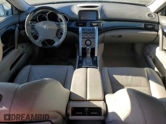 2011 Acura RL Technology with VIN JH4KB2F61BC000440, listed as a Copart auction lot 88256885 with 123,276 mi miles and Salvage Title. Bid and sale history available at DreamBid. Image 8.