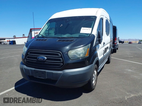 2015 Ford Transit Cargo with VIN 1FTYR2CM9FKA84495, listed as a IAAI auction lot 42653672 with 117,813 mi miles and . Bid and sale history available at DreamBid. Image 6.