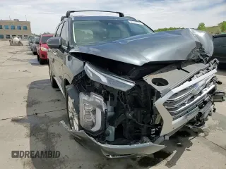 2020 Hyundai Palisade Limited with VIN KM8R5DHE2LU150667, listed as a Copart auction lot 56534995 with 108,441 mi miles and Salvage title. Bid and sale history available at DreamBid. Image 14.