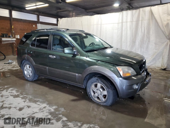 2007 Kia Sorento EX z VIN KNDJC736075707276, wystawiony jako Copart lot #56834855 z przebiegiem 160 544 mil mil oraz Szkoda całkowita • Salvage title. Historia ofert i sprzedaży dostępna na DreamBid. Obrazek 4.
