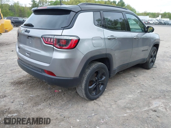 2019 Jeep Compass Latitude with VIN 3C4NJDBB5KT782858, listed as a IAAI auction lot 42263404 with 64,315 mi miles and . Bid and sale history available at DreamBid. Image 4.