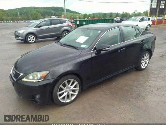 2011 Lexus IS 250 with VIN JTHCF5C28B5047545, listed as a IAAI auction lot 34698362 with 173,360 mi miles and . Bid and sale history available at DreamBid. Image 2.
