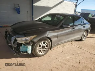 2019 Infiniti Q50 3.0t LUXE with VIN JN1EV7AP4KM515173, listed as a Copart auction lot 85491254 with 69,118 mi miles and Salvage Title. Bid and sale history available at carsss.com. Image 1.