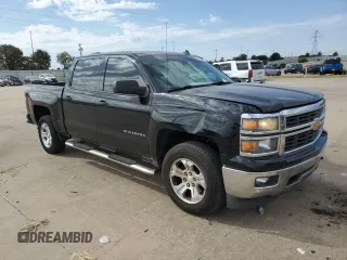 2014 Chevrolet Silverado 1500 LT with VIN 3GCUKRECXEG131197, listed as a Copart auction lot 74350234 with 143,376 mi miles and Salvage Title. Bid and sale history available at DreamBid. Image 4.