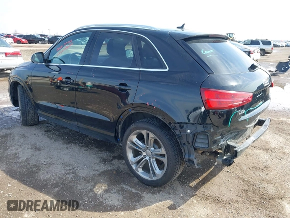 2016 Audi Q3 Premium Plus with VIN WA1EFCFS9GR018740, listed as a IAAI auction lot 41564117 with 38,303 mi miles. Bid and sale history available at carsss.com. Image 3.