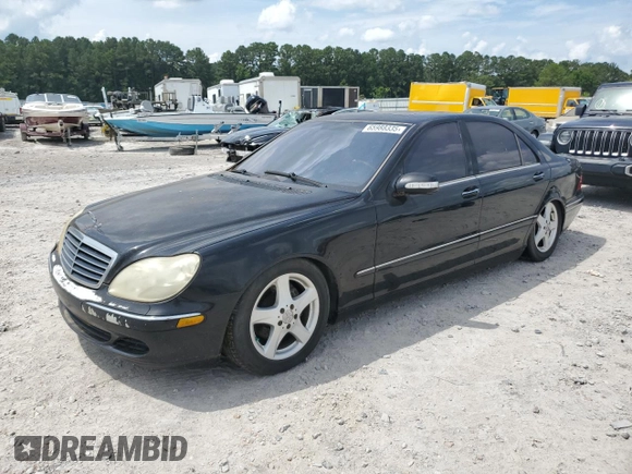 2004 Mercedes-Benz S 320/430/500 with VIN WDBNG75J24A403312, listed as a Copart auction lot 65988335 with Not provided miles and Clean title. Bid and sale history available at DreamBid. Image 1.