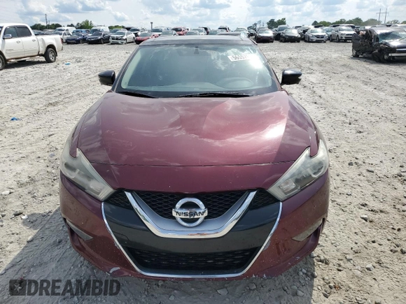 2017 Nissan Maxima Platinum with VIN 1N4AA6AP4HC437645, listed as a Copart auction lot 56557925 with 143,673 mi miles and Salvage title. Bid and sale history available at DreamBid. Image 5.