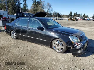 2003 Lexus LS 430 with VIN JTHBN30F430103845, listed as a Copart auction lot 44821795 with 251,529 mi miles and Salvage Title. Bid and sale history available at DreamBid. Image 4.