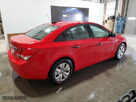 2016 Chevrolet Cruze Limited LS with VIN 1G1PC5SH0G7200103, listed as a Copart auction lot 44954015 with 112,640 mi miles and Clean Title. Bid and sale history available at carsss.com. Image 3.