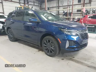 2023 Chevrolet Equinox RS with VIN 3GNAXWEG6PL104800, listed as a IAAI auction lot 42177185 with 63,968 mi miles and . Bid and sale history available at DreamBid. Image 1.