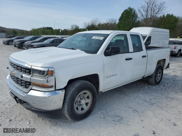 2018 Chevrolet Silverado 1500 Work Truck with VIN 1GCVKNEH0JZ108322, listed as a Copart auction lot 42639135 with 194,147 mi miles and Clean Title. Bid and sale history available at carsss.com. Image 1.