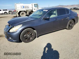 2011 Infiniti G25 Journey with VIN JN1DV6AP5BM830084, listed as a Copart auction lot 77368624 with 186,676 mi miles and Salvage Title. Bid and sale history available at carsss.com. Image 1.