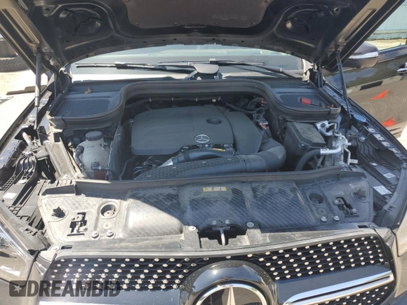 2021 Mercedes-Benz GLE 350 with VIN 4JGFB4KE7MA492445, listed as a Copart auction lot 60292315 with 42,985 mi miles and Salvage title. Bid and sale history available at DreamBid. Image 12.