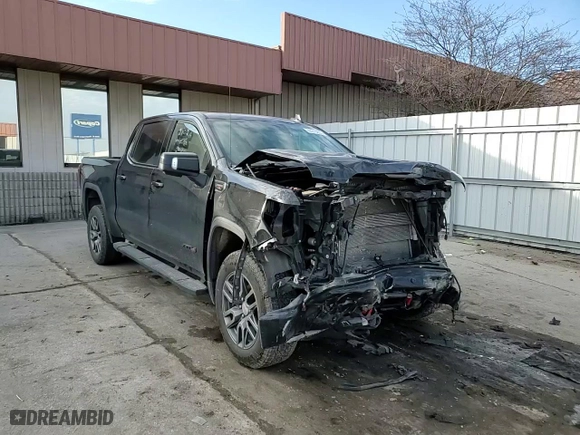 2020 GMC Sierra 1500 AT4 with VIN 1GTP9EEL7LZ270850, listed as a Copart auction lot 44613205 with 57,245 mi miles and Salvage Title. Bid and sale history available at carsss.com. Image 11.