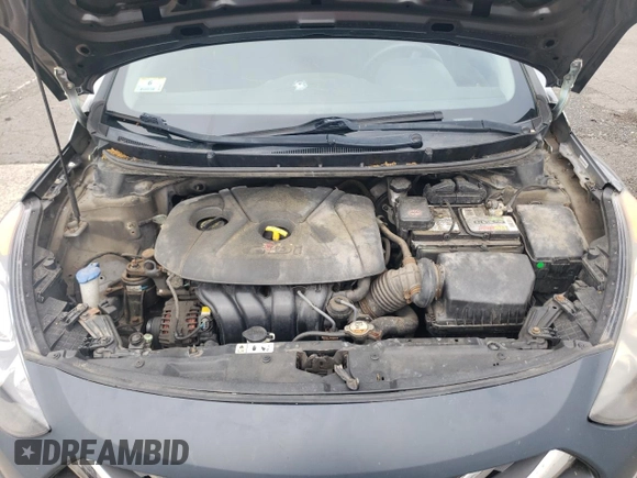2014 Hyundai Elantra with VIN KMHD35LH8EU215712, listed as a Copart auction lot 59905455 with 178,889 mi miles and Salvage title. Bid and sale history available at DreamBid. Image 11.