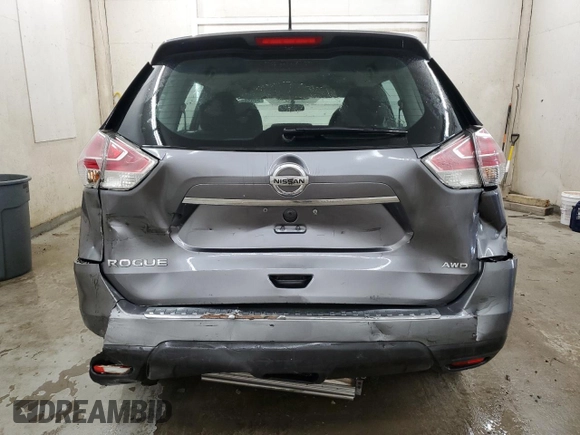 2015 Nissan Rogue SL with VIN 5N1AT2MV4FC927907, listed as a Copart auction lot 54655225 with 143,453 mi miles and Salvage Title. Bid and sale history available at DreamBid. Image 6.