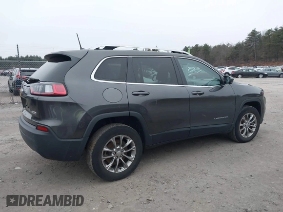 2020 Jeep Cherokee Altitude with VIN 1C4PJMLX8LD524764, listed as a IAAI auction lot 41076385 with 25,611 mi miles. Bid and sale history available at carsss.com. Image 13.