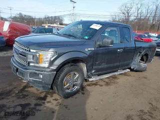 2018 Ford F-150 XL with VIN 1FTEX1EP7JFA75693, listed as a IAAI auction lot 41308249 with NaN miles. Bid and sale history available at carsss.com. Image 19.