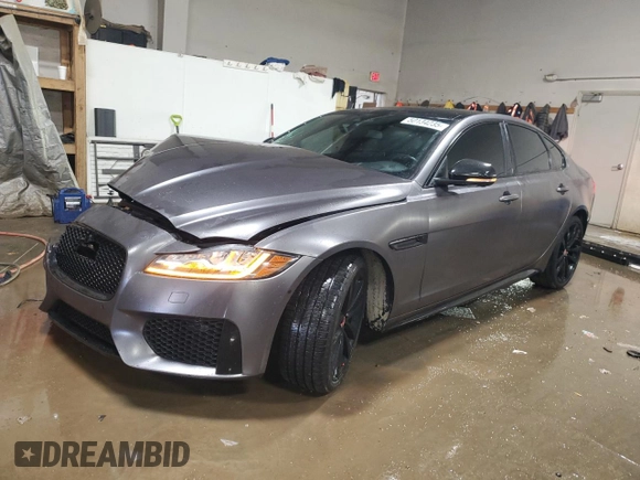 2016 Jaguar XF S with VIN SAJBM4BV0GCY20036, listed as a Copart auction lot 50134235 with 66,785 mi miles and Salvage Title. Bid and sale history available at DreamBid. Image 1.