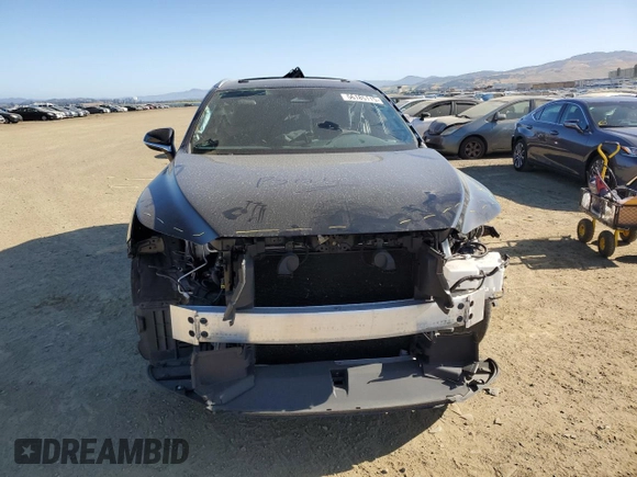 2023 Lexus RX 350 with VIN 2T2BAMBAXPC021856, listed as a Copart auction lot 56185115 with 36,438 mi miles and Salvage title. Bid and sale history available at DreamBid. Image 5.