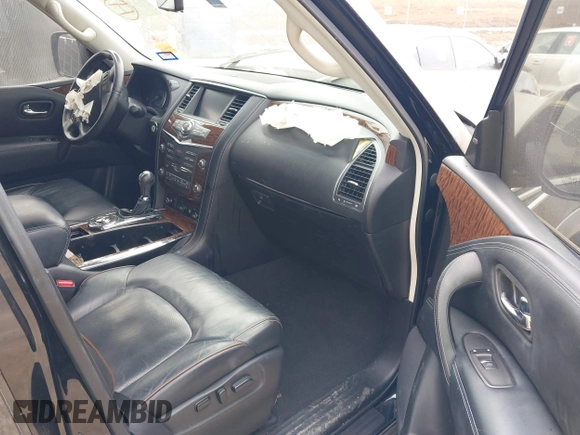 2018 Nissan Armada Platinum with VIN JN8AY2NF8J9333263, listed as a IAAI auction lot 41486915 with 126,536 mi miles. Bid and sale history available at carsss.com. Image 5.