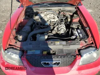 2004 Ford Mustang Standard with VIN 1FAFP40454F100233, listed as a Copart auction lot 50154615 with 213,732 mi miles and Salvage Title. Bid and sale history available at carsss.com. Image 11.