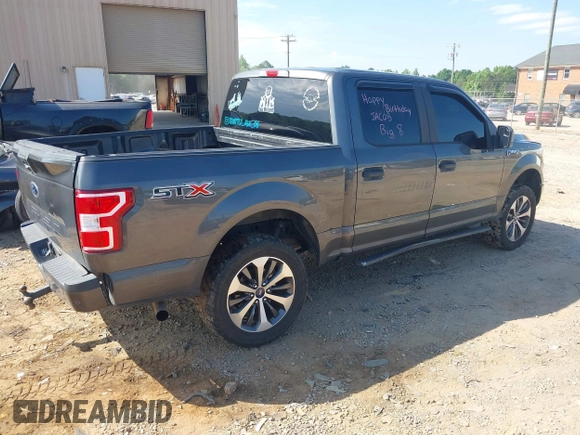 2019 Ford F-150 XL with VIN 1FTEW1C50KKE12234, listed as a IAAI auction lot 42197824 with 130,738 mi miles and . Bid and sale history available at DreamBid. Image 4.