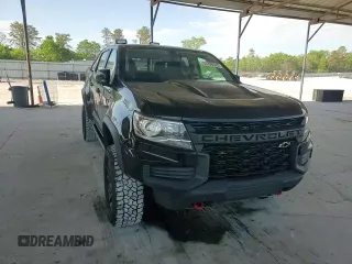 2021 Chevrolet Colorado 4WD ZR2 with VIN 1GCGTEEN2M1132149, listed as a Copart auction lot 53398045 with 62,266 mi miles and Salvage title. Bid and sale history available at DreamBid. Image 10.