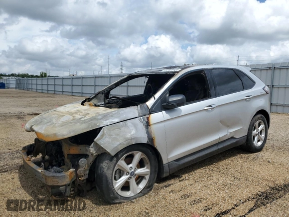 2015 Ford Edge SE with VIN 2FMTK3G91FBC33806, listed as a Copart auction lot 57439135 with Not provided miles and Salvage title. Bid and sale history available at DreamBid. Image 1.