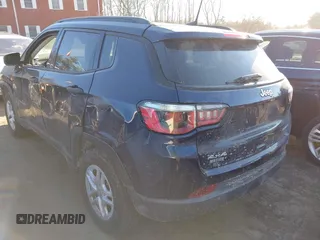 2017 Jeep Compass Sport z VIN 3C4NJDABXHT688890, wystawiony jako IAAI lot #41401246 z przebiegiem 57 811 mil mil oraz . Historia ofert i sprzedaży dostępna na DreamBid. Obrazek 3.