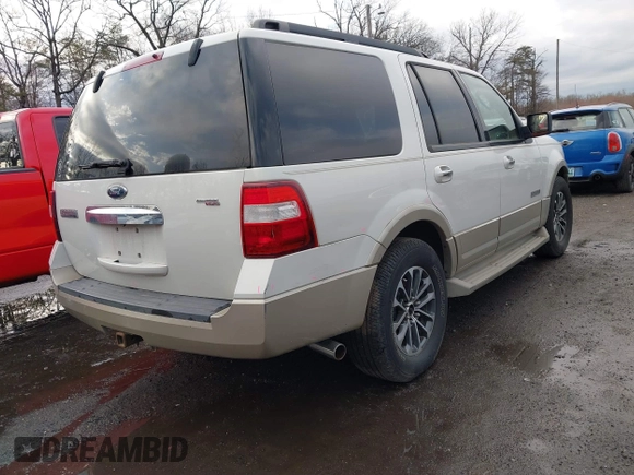 2008 Ford Expedition Eddie Bauer z VIN 1FMFU17508LA48514, wystawiony jako IAAI lot #41800982 z przebiegiem 180 038 mil mil oraz . Historia ofert i sprzedaży dostępna na DreamBid. Obrazek 4.